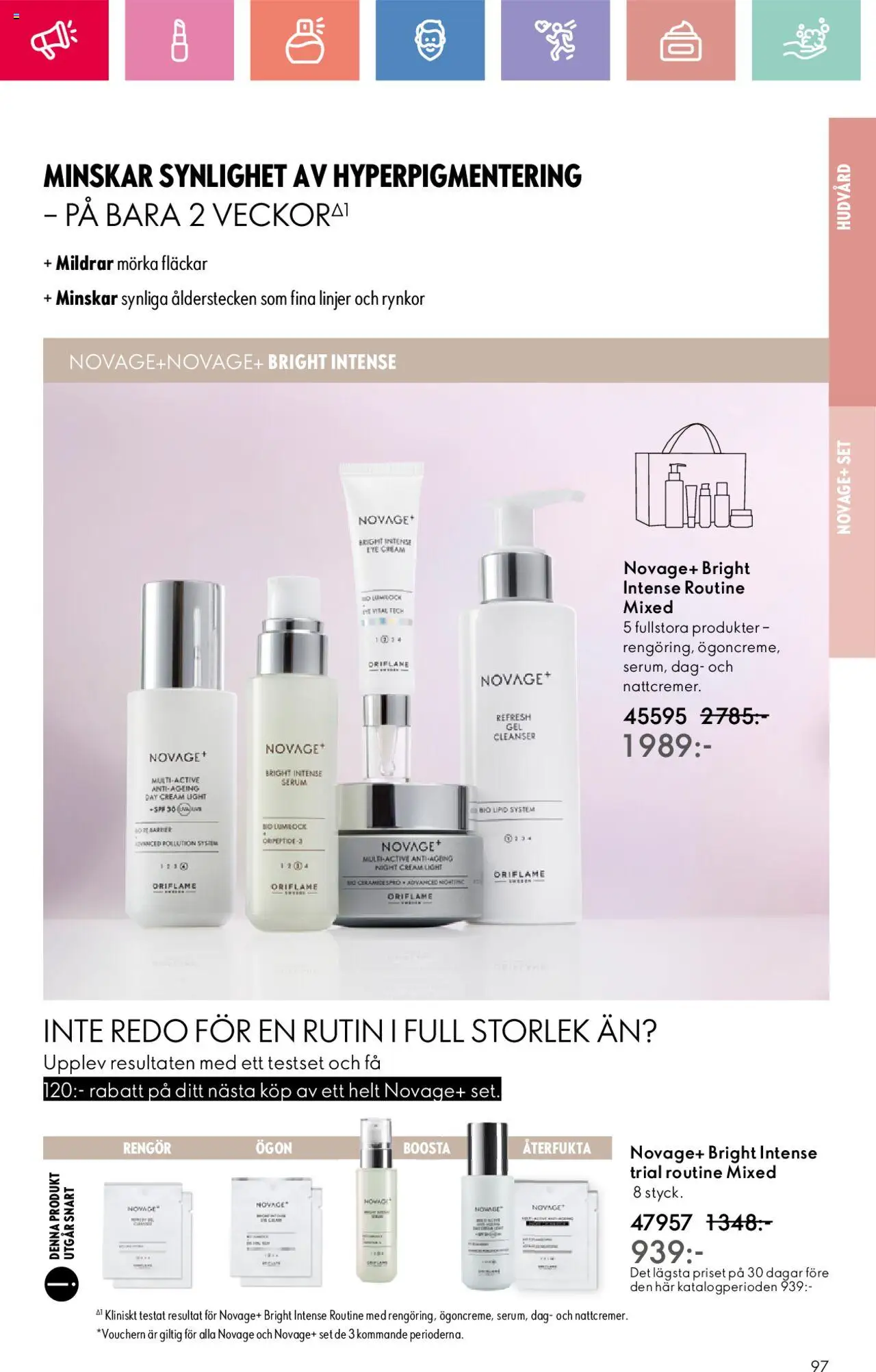 Oriflame reklamblad aktuell från 24.08.2025 | Sida: 97 | Produkter: Set, Serum
