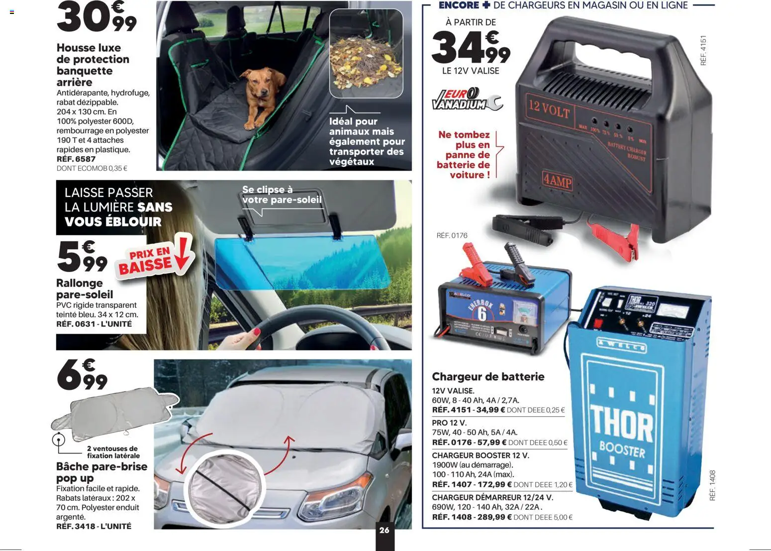 Shopix current products catalogue has been published! This week on du jeudi 01/01/2026 day, Shopix discounted products