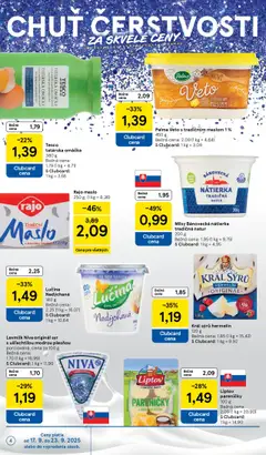 Nové Tesco akcie – leták je platný od 17.09.2025 | Strana: 4