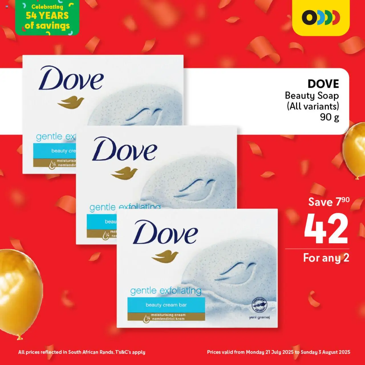 Makro Birthday Price-Drop Personal Care │ valid from 21.07.2025 | Page: 13 | Products: Cream, Soap