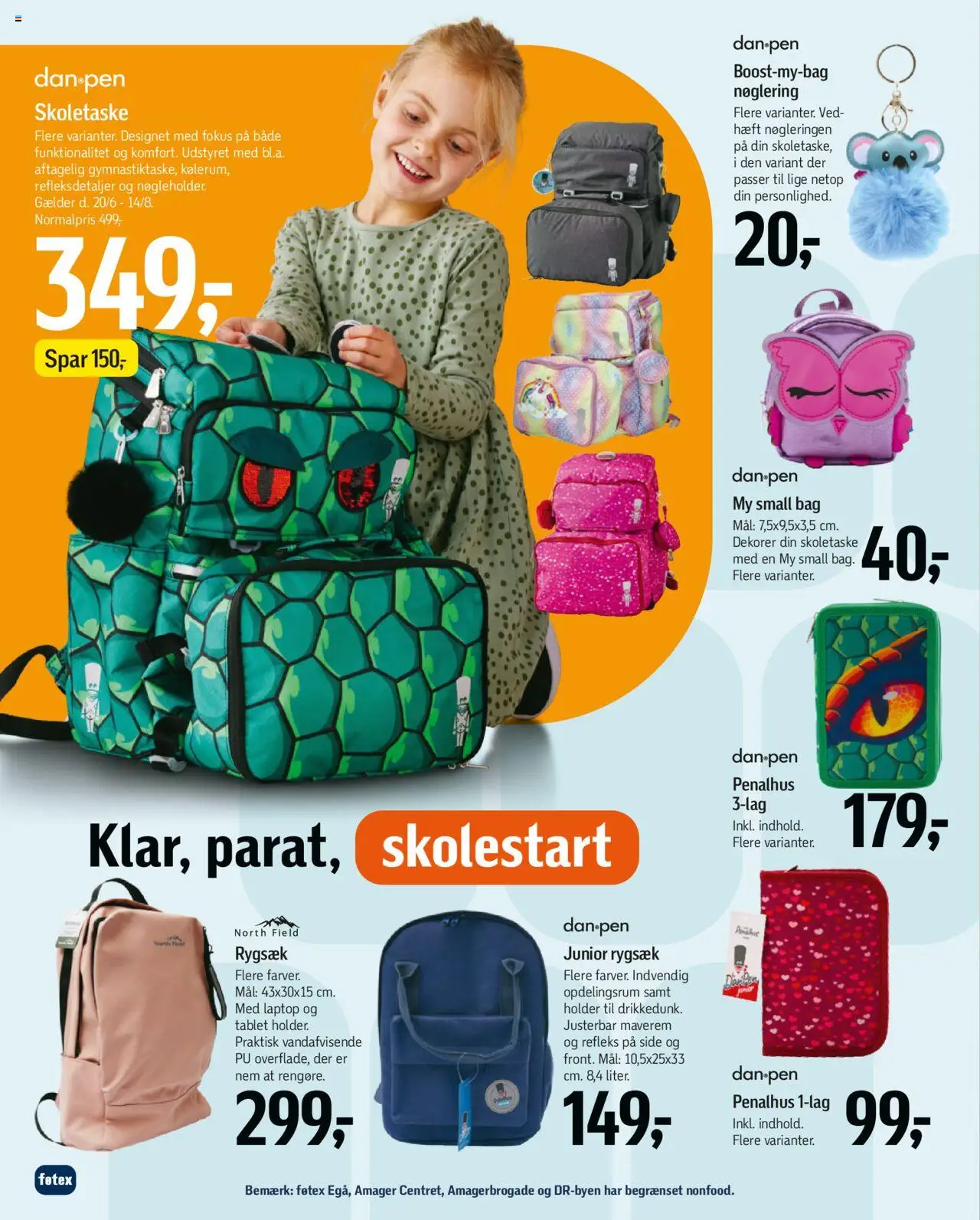 Føtex Tilbudsavis gyldig fra 01.08.2025 | Side: 17 | Produkter: Tablet, Rygsæk