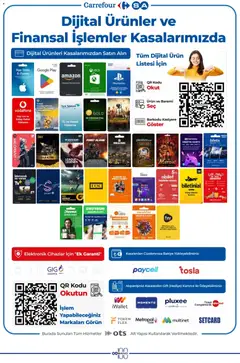 20.11.2025 tarihinden itibaren geçerli olan CarrefourSA kataloğu önizlemesi | Sayfa: 56 | Ürünler: Playstation, Xbox