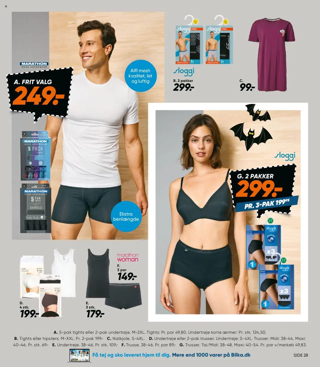 Bilka tilbudsavis – gyldig fra 10.10.2025 | Side: 41 | Produkter: Trusser, Sko, Tights, Tøj