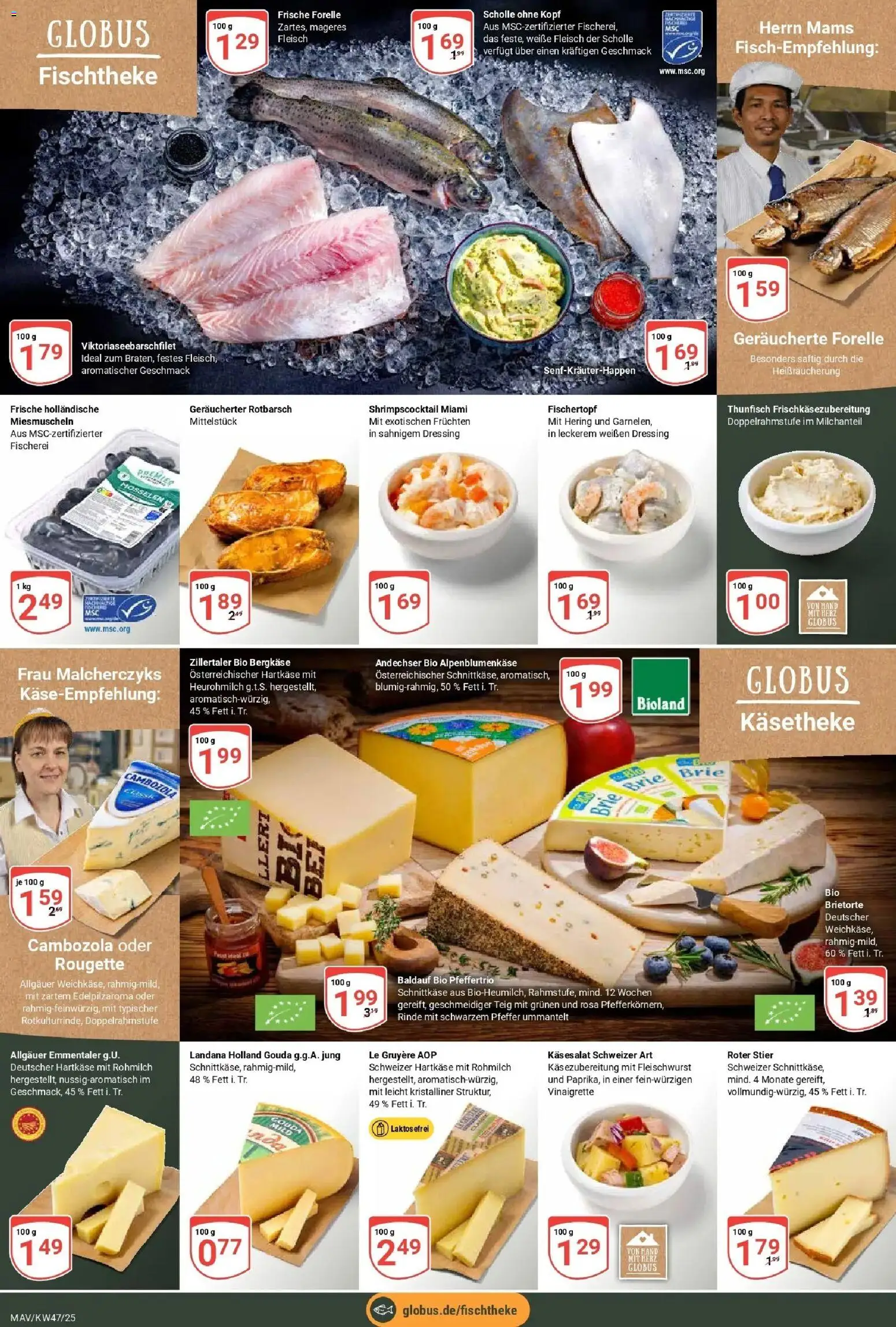 Globus prospekt Mannheim	 (ab 17.11.2025) » Angebote online | Seite: 9 | Produkte: Thunfisch, Dressing, Pfeffer, Fleisch