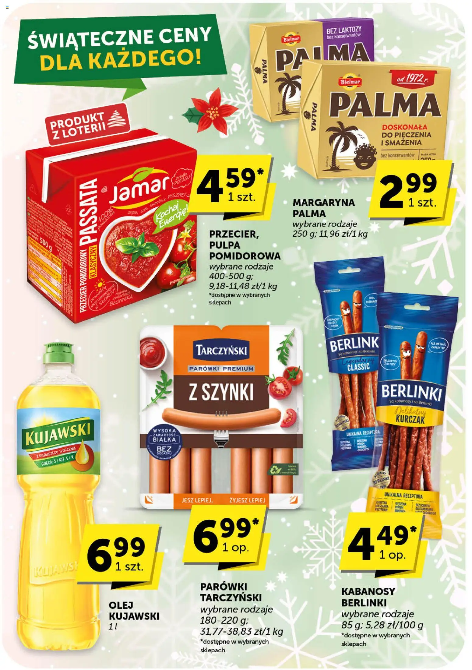 Groszek Gazetka - Market od 11.12.2025 | Strona: 32 | Produkty: Kurczak, Kabanosy, Parówki, Olej