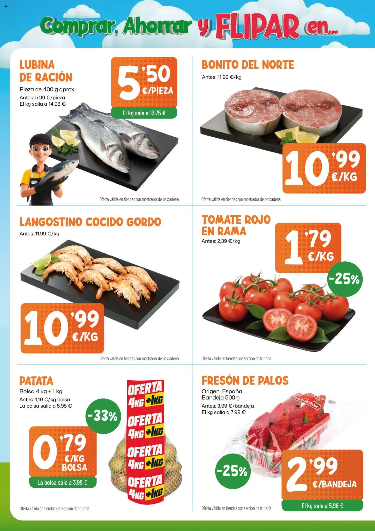 AhorraMas folleto │ válido desde el 26.02.2026 | Página: 2 | Productos: Bolsa, Bandeja, Langostino