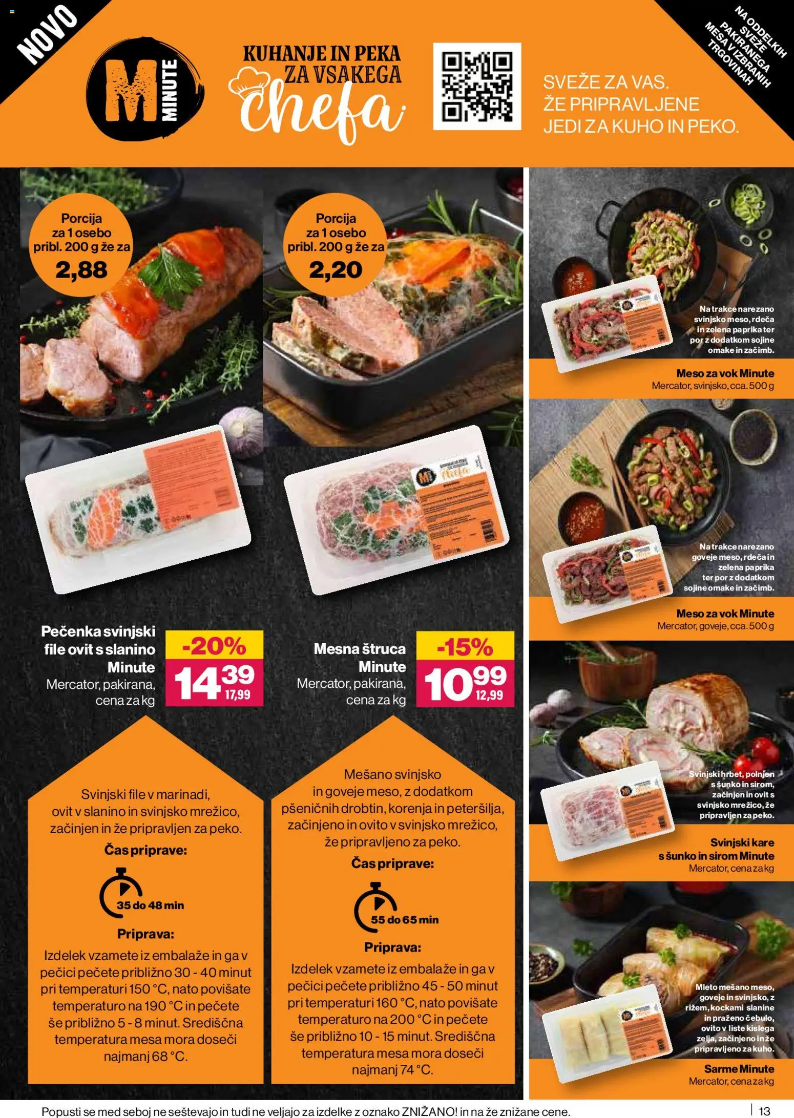 Novi Mercator katalog ponudbe – veljaven od 23.10.2025 | Stran: 13 | Izdelki: Paprika, Zelena