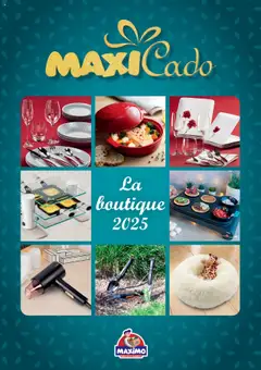 Maximo - Prévisualisation de Maximo - La boutique Maxicado 2025 valide à partir de 01.01.2025