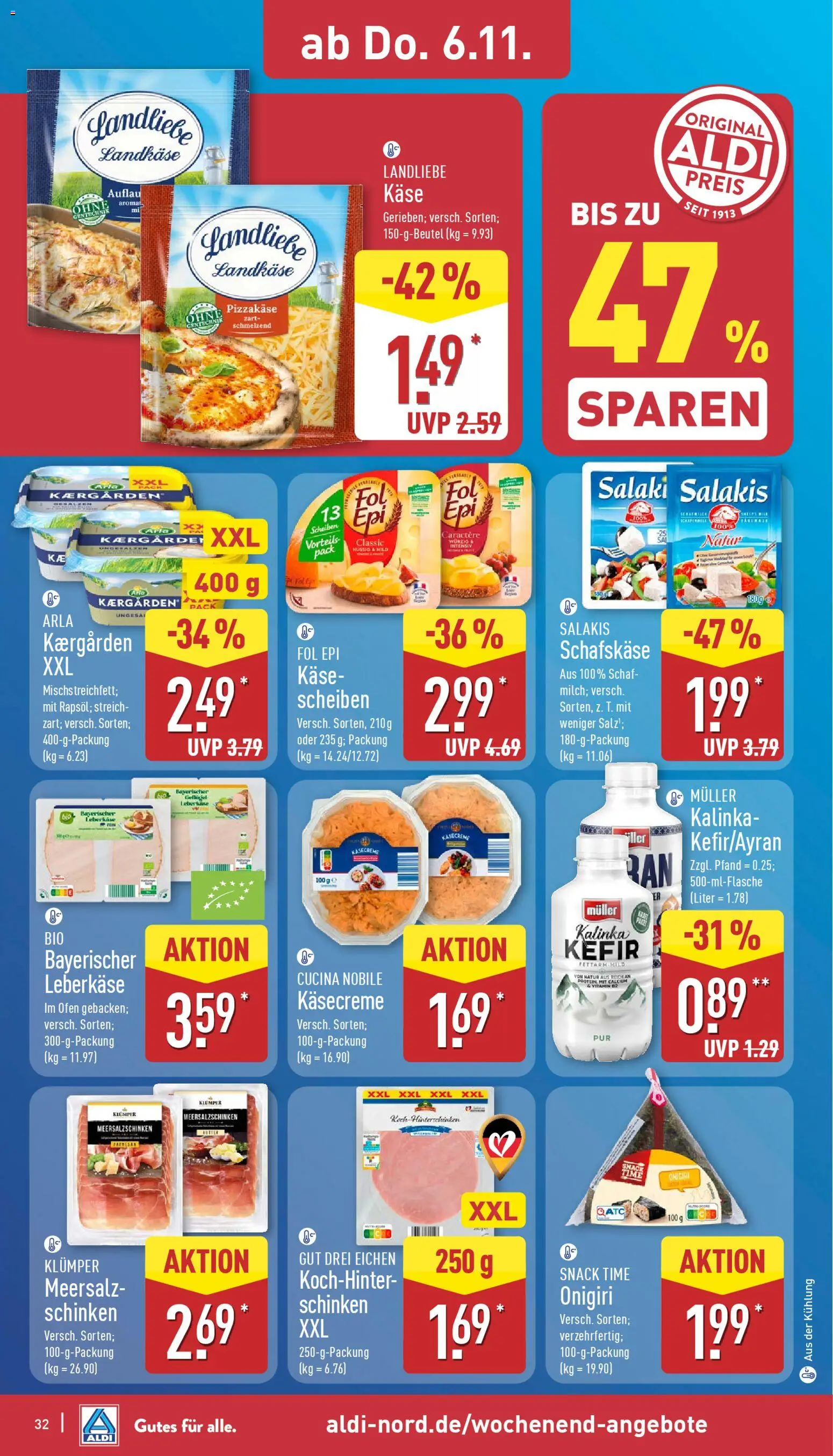 Aldi Prospekt 	 – gültig ab 03.11.2025 | Seite: 36