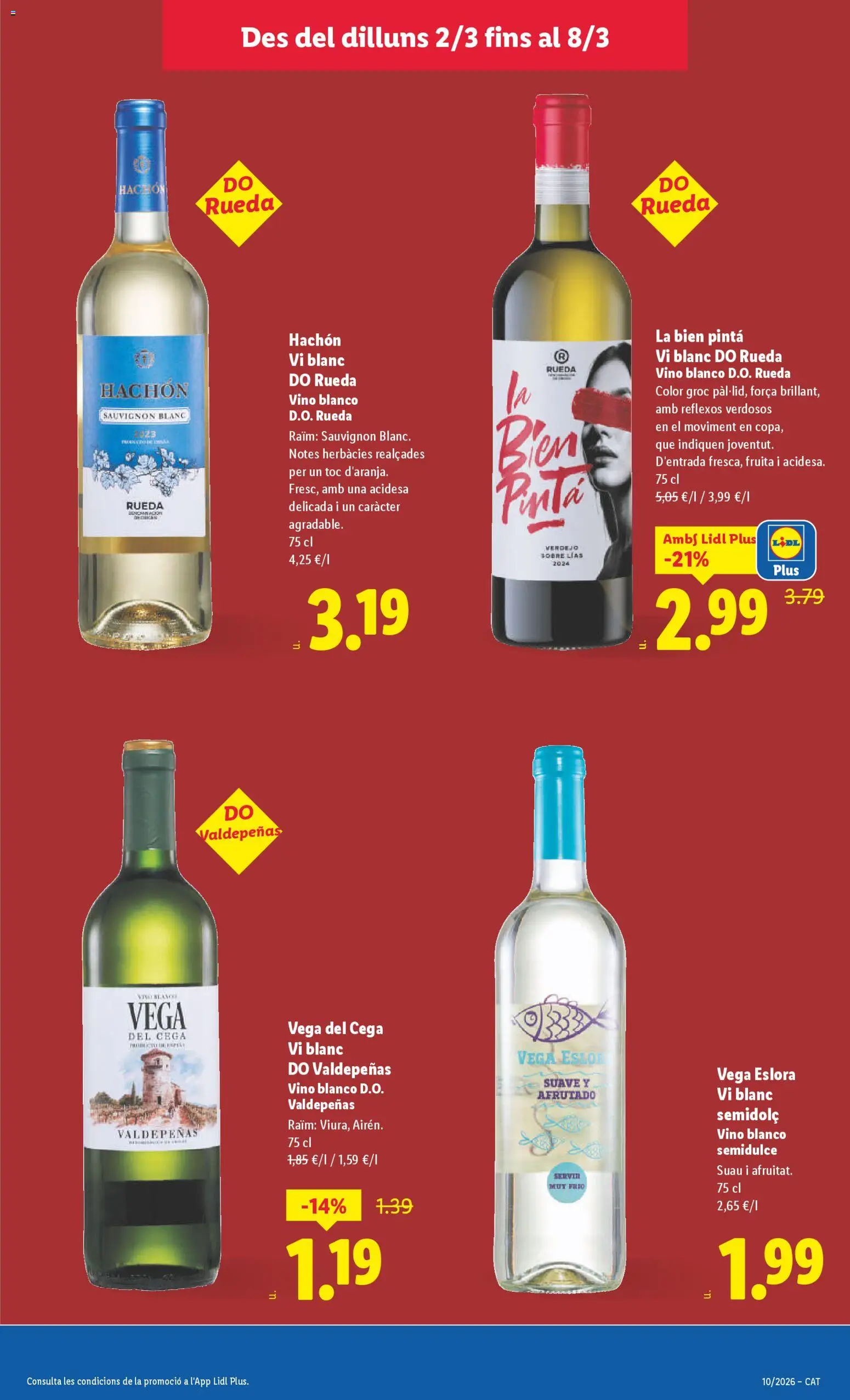 Lidl folleto │ válido desde el 02.03.2026 | Página: 19 | Productos: Vino