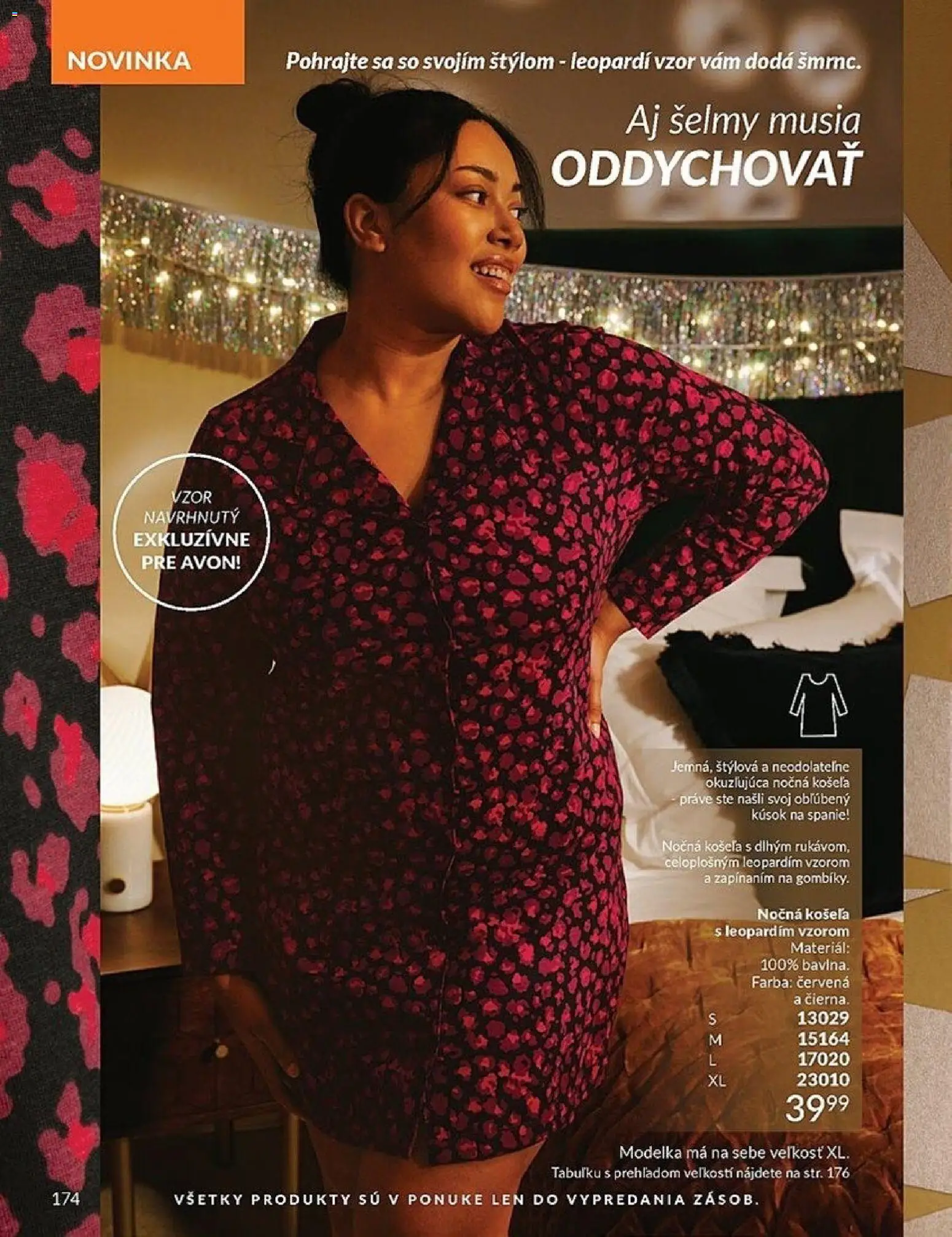 Nové Avon akcie – leták je platný od 01.12.2025 | Strana: 174 | Produkty: Košeľa