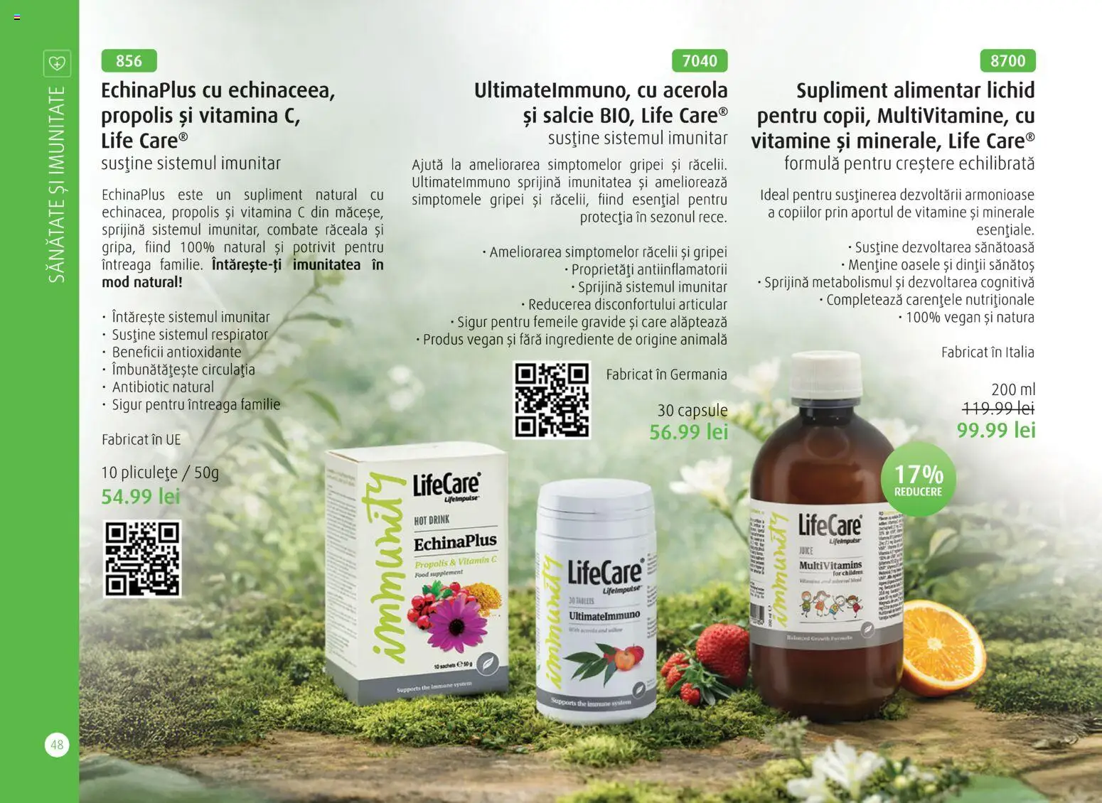 Noul catalog Life Care – valabil de la 01.04.2026 | Pagină: 50 | Produse: Propolis