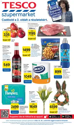 Tesco Szupermarket - Akciós újság  - amely érvényes a következő dátumtól: 26.02.2026