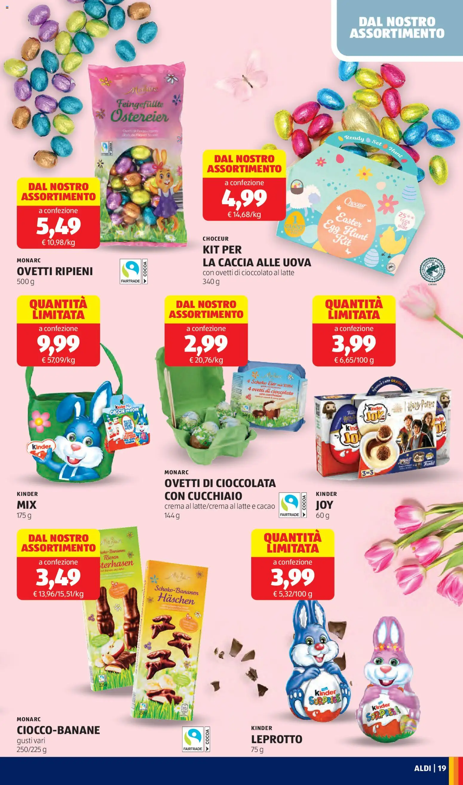 Volantino Aldi del 23.02.2026 | Pagina: 19 | Prodotti: Crema, Cioccolato, Latte, Cacao