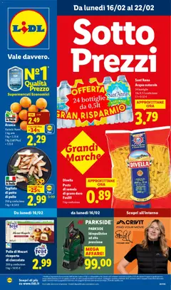 Anteprima del volantino Volantino Lidl	 valido a partire dal 16.02.2026