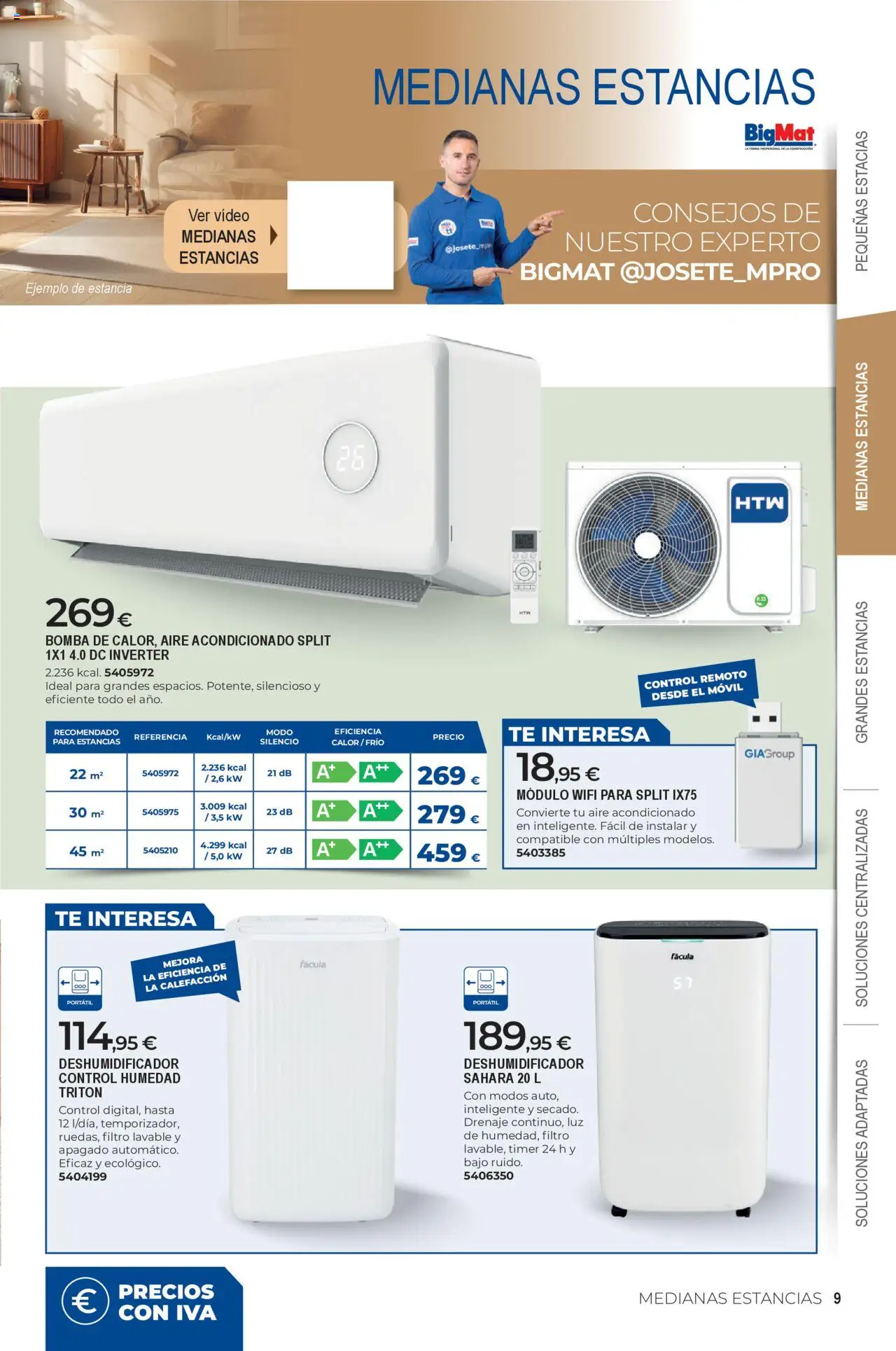 BigMat folleto │ válido desde el 07.10.2025 | Página: 9 | Productos: Té, Video, Aire acondicionado