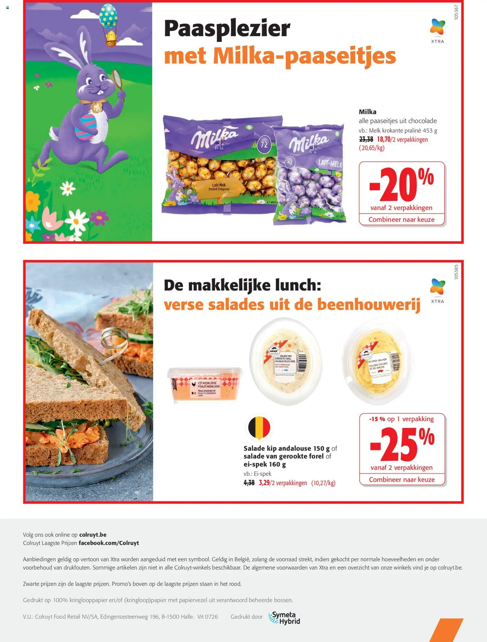 {H1} | Pagina: 21 | Producten: Salades, Bacon, Salade, Chocolade