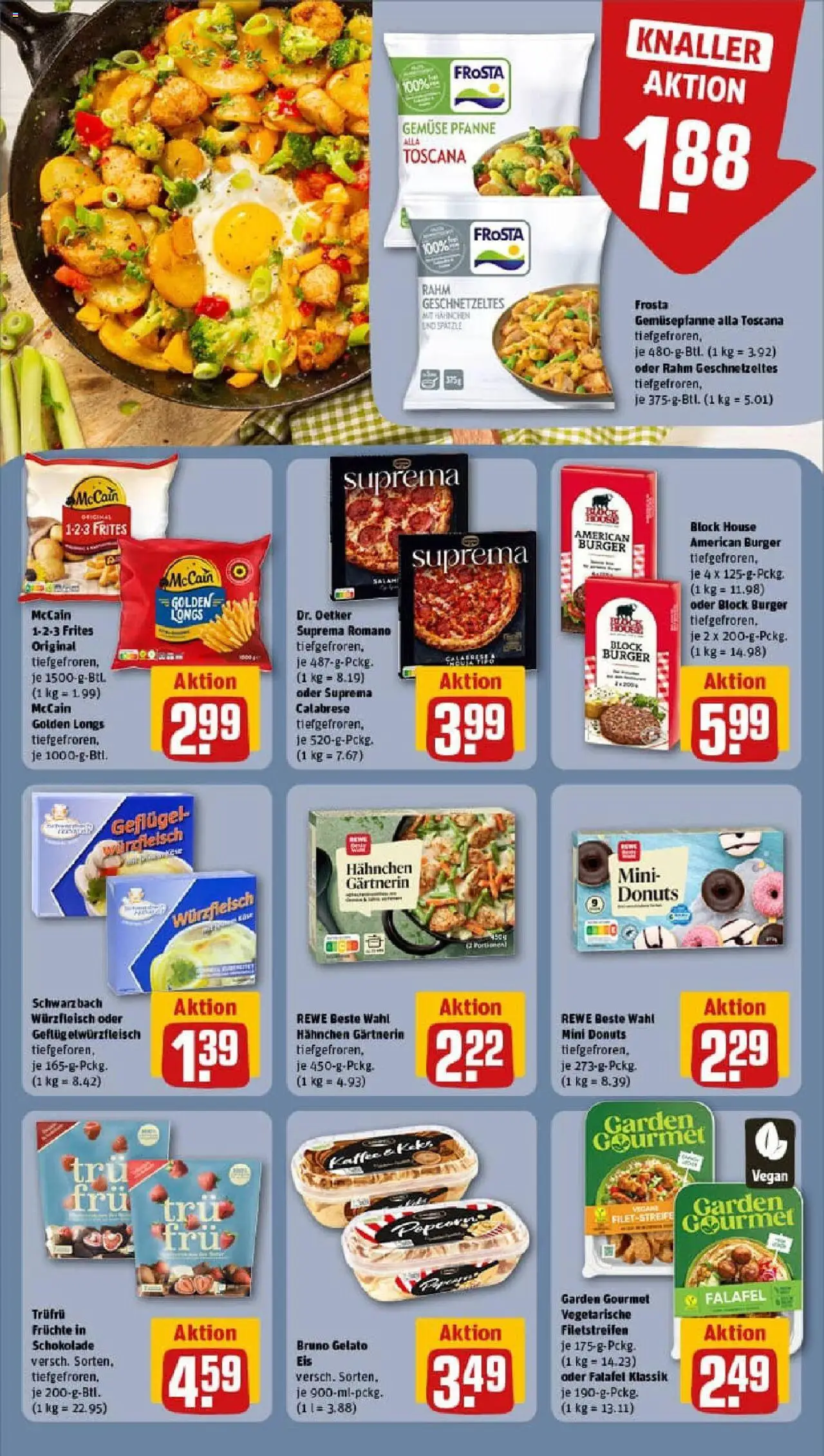Rewe prospekt Pulsnitz	 - gültig ab dem 24.08.2025 | Seite: 14 | Produkte: Kaffee, Schokolade, Pizza, Eis