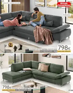 Anteprima del volantino Mondo Convenienza Pocket Gennaio catalogo valido a partire dal 04.01.2026 | Pagina: 65 | Prodotti: Divano letto, Letto, Divano