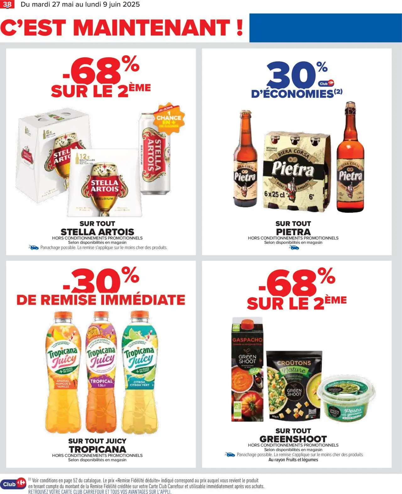  | Page: 40 | Produits: Citron vert, Pesto, Bière, Ananas