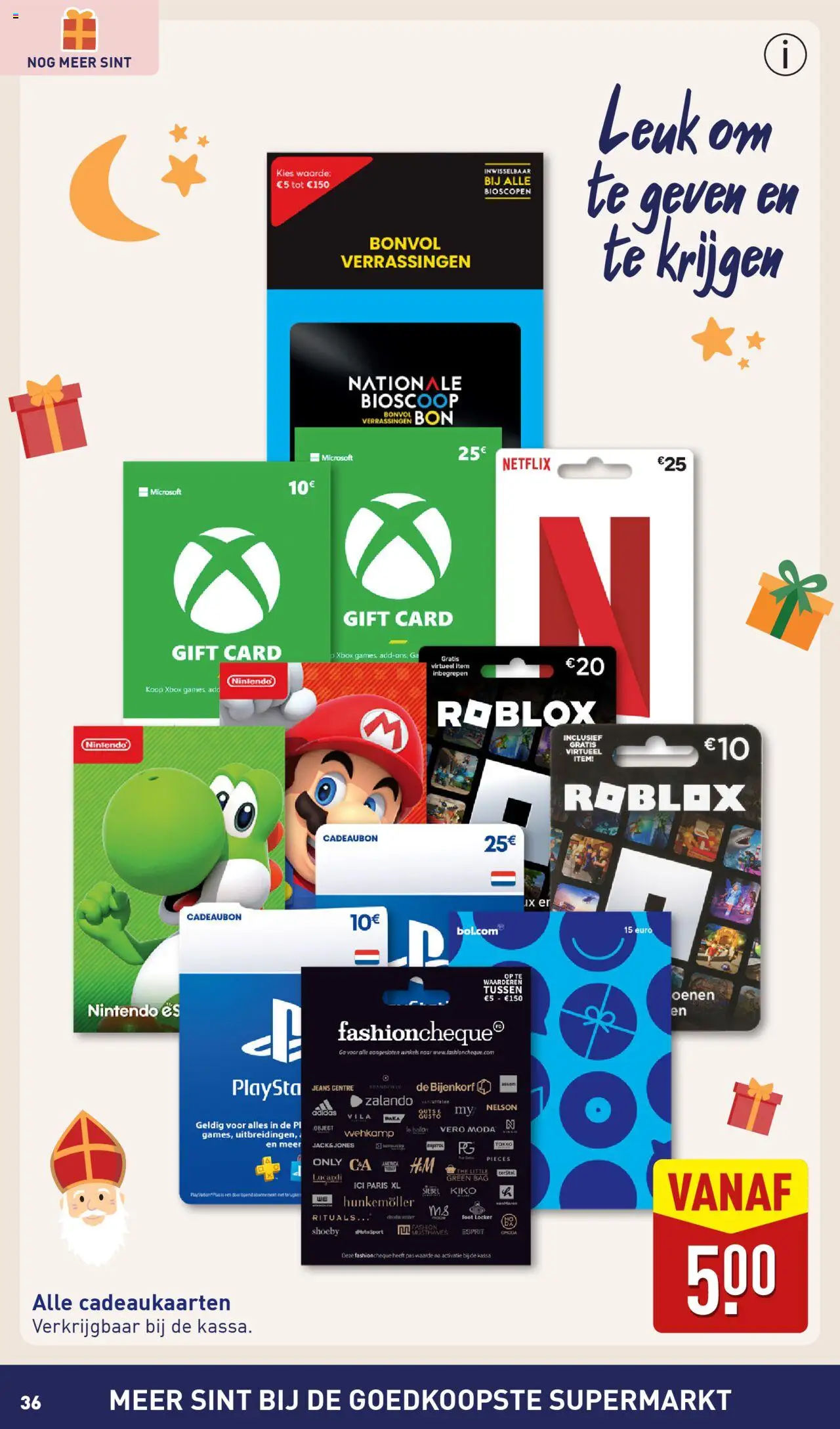 {H1} | Pagina: 36 | Producten: Cadeaubon, Xbox