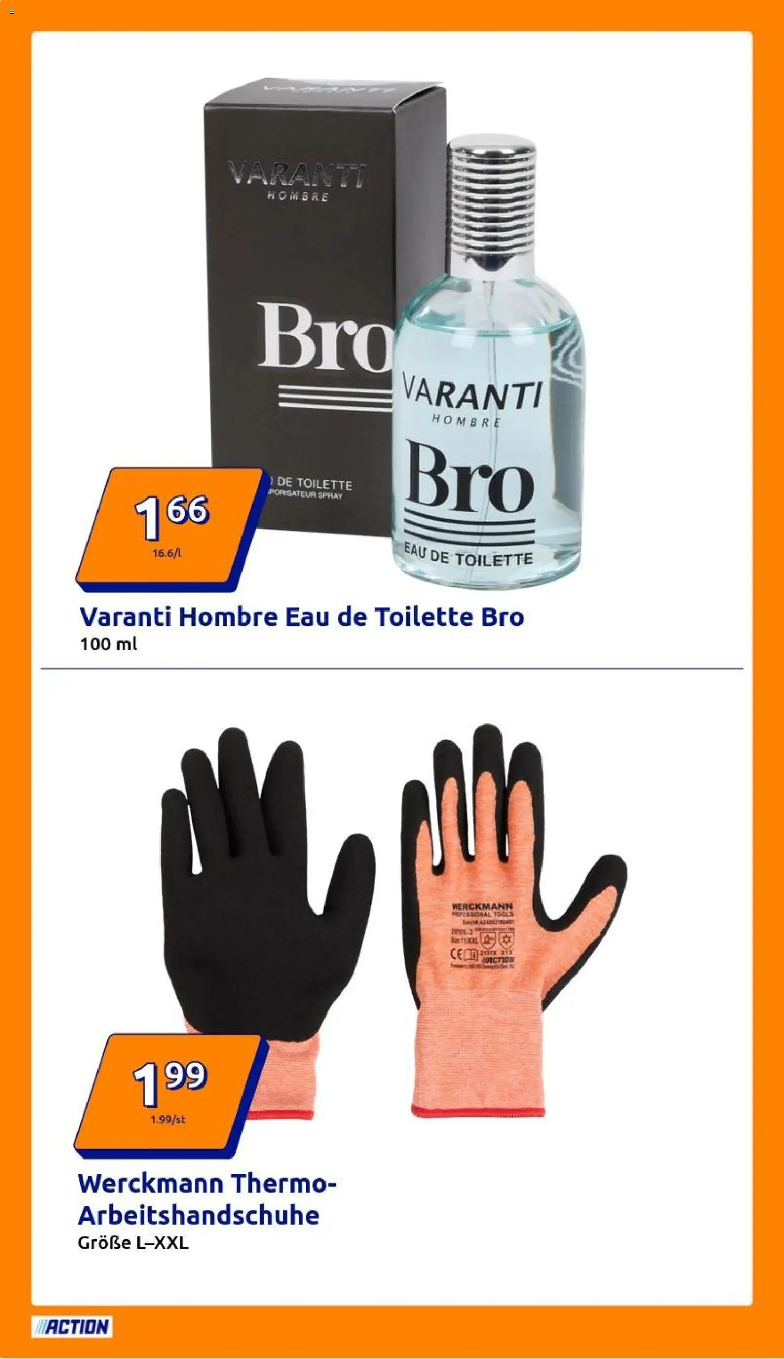 Action Prospekt – gültig ab 12.11.2025 | Seite: 2 | Produkte: Toilette, Eau de Toilette