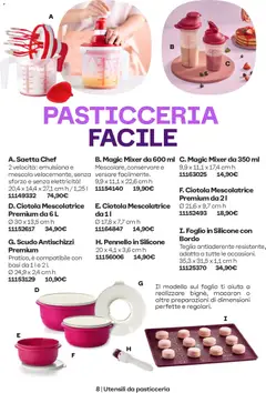 Anteprima del volantino Volantino Tupperware	 valido a partire dal 01.11.2025 | Pagina: 8 | Prodotti: Teglia, Pennello, Silicone, Mixer