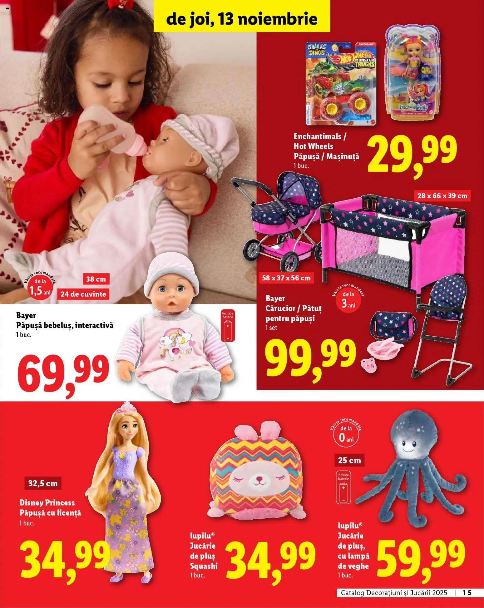 Noul catalog Lidl – valabil de la 06.11.2025 | Pagină: 15 | Produse: Baterie, Lampă