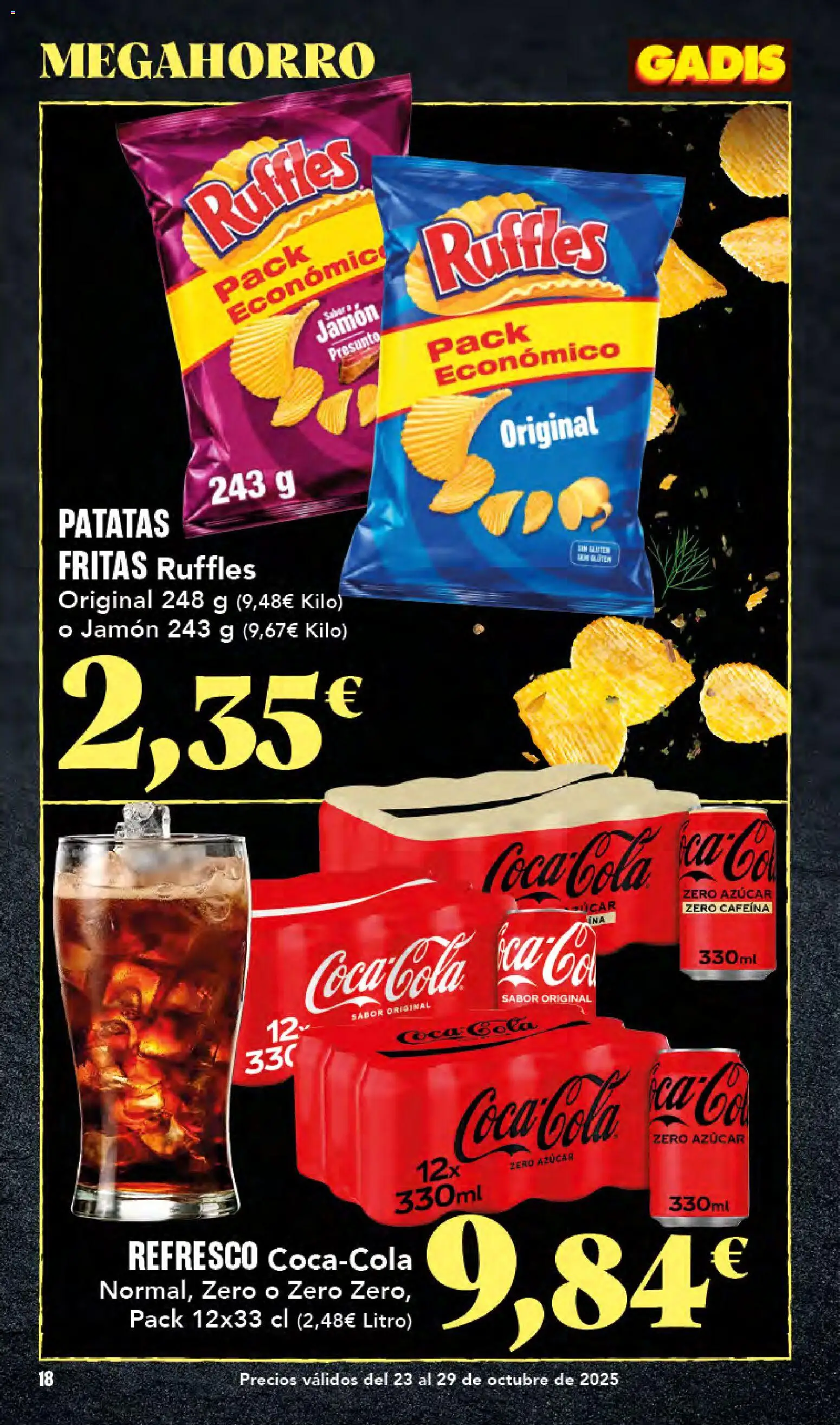 Gadis folleto │ válido desde el 23.10.2025 | Página: 18 | Productos: Jamón