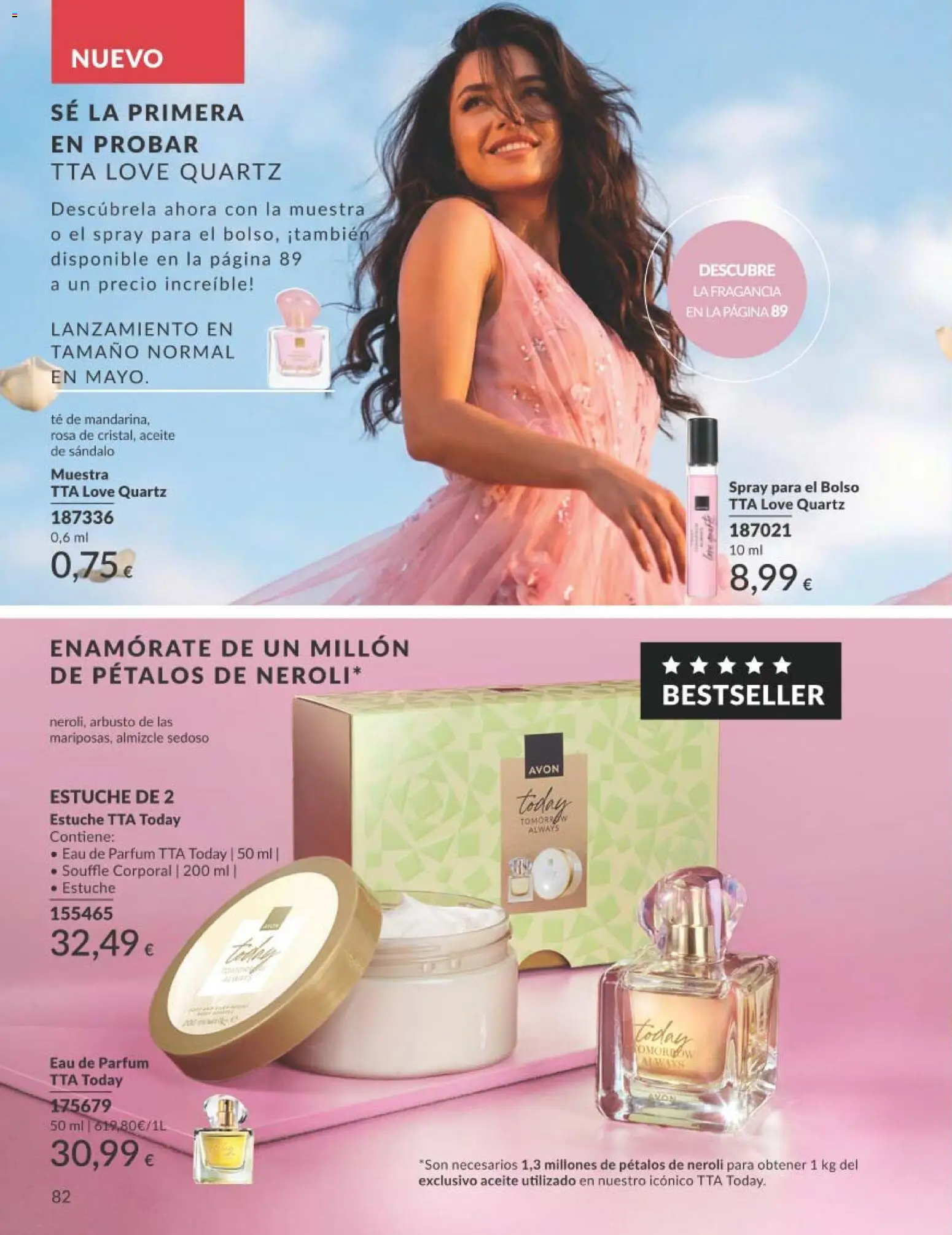 Catálogo AVON campaña 4 │ válido desde el 01.04.2026 | Página: 82 | Productos: Fragancia, Aceite, Té, Eau de parfum