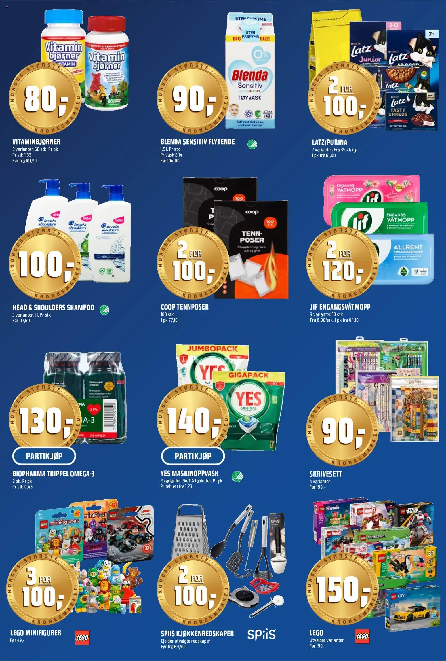 {H1} | Side: 13 | Produkter: Toaster, Vask, Grill, Shampoo