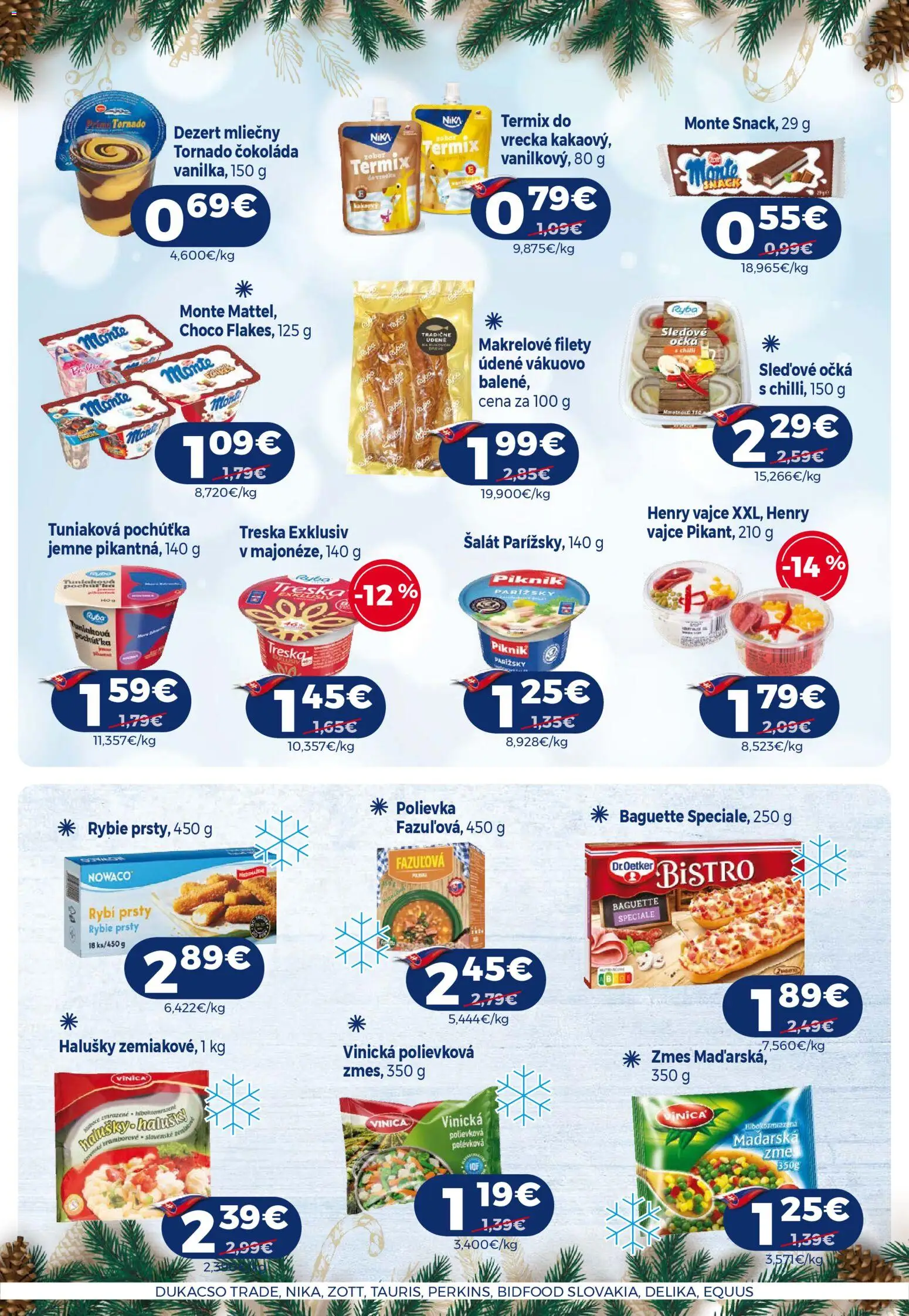 Nové Milk Agro akcie – leták je platný od 03.12.2025 | Strana: 5 | Produkty: Chilli, Čokoláda, Ryba, Treska