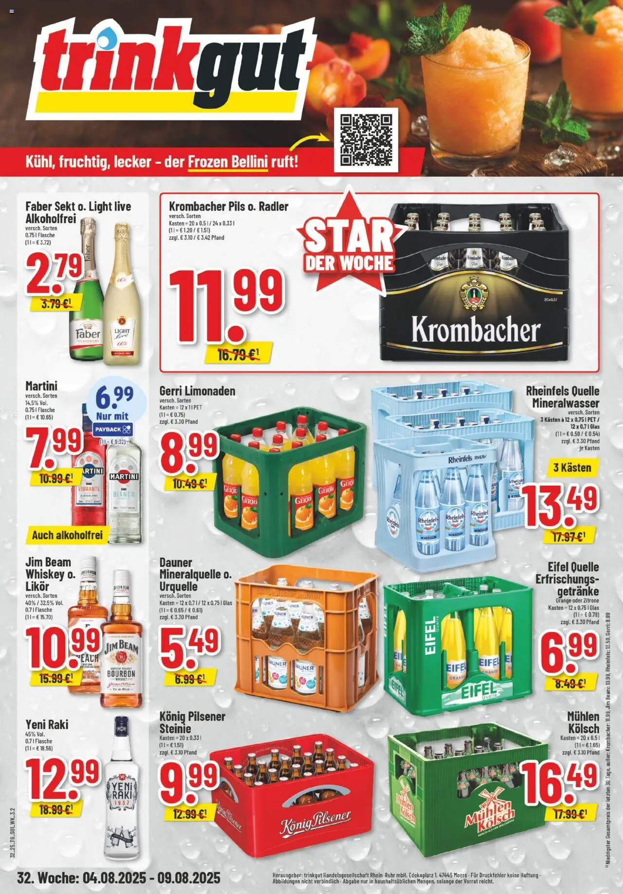 Trinkgut Prospekt - gültig ab dem 04.08.2025 | Seite: 1