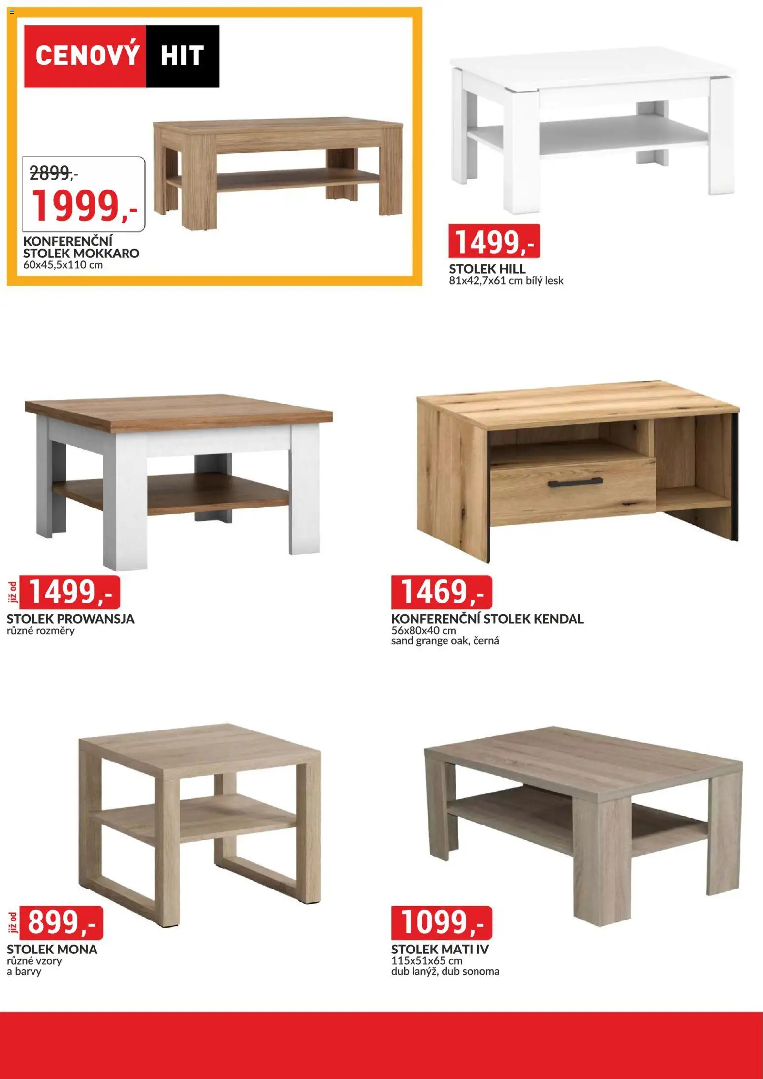 BAUMAX leták - Vaše bydlení, vaše pravidla od 01.11.2025 | Strana: 31 | Produkty: Konferenční stolek, Stolek, Barvy