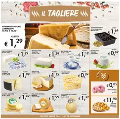 Volantino Coal del 11.09.2025 | Pagina: 6 | Prodotti: Latte, Formaggio, Ricotta, Forno
