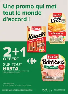 Carrefour contact - Prévisualisation de Carrefour contact catalogue valide à partir de 21.04.2026 | Page: 8 | Produits: Four, Poêle, Fromage, Porc