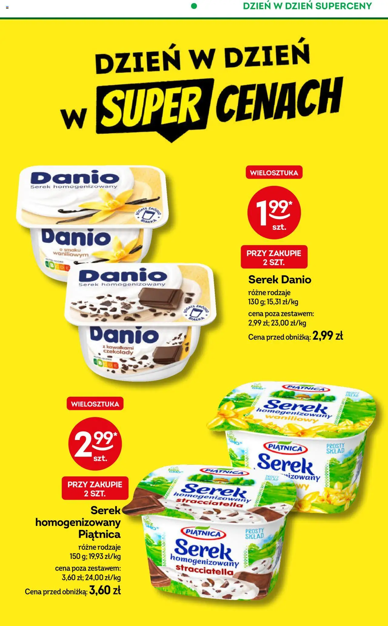 Żabka Gazetka od 10.09.2025 | Strona: 59 | Produkty: Czekolady, Serek homogenizowany waniliowy, Serek homogenizowany, Serek