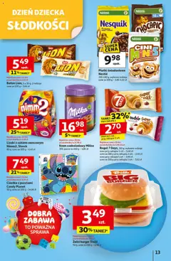 Auchan Gazetka - Dobra Zabawa to Poważna Sprawa Hipermarket od 29.05.2025 | Strona: 13