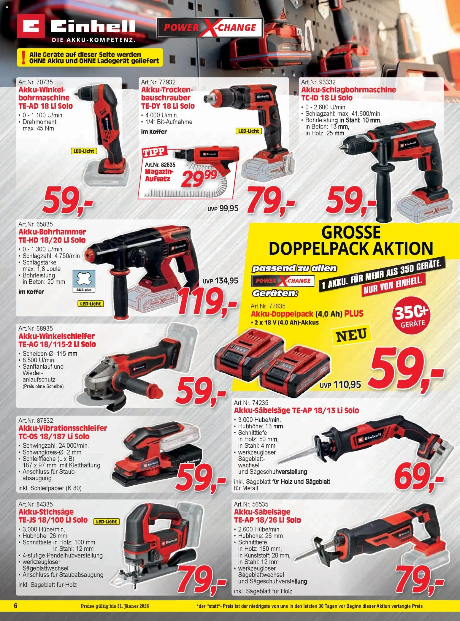 Zgonc Flugblatt Jänner II 2026 gültig ab 15.01.2026 | Seite: 6 | Produkte: Koffer