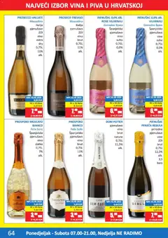 Vrutak - Katalog - Pregled kataloga iz trgovine Vrutak, vrijedi od 15.12.2025 | Stranica: 64 | Proizvodi: Prosecco, Vino