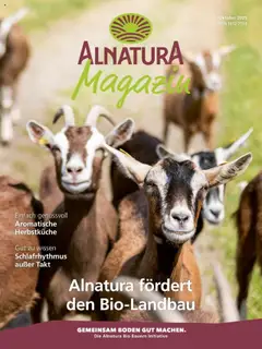 Alnatura Prospekt ab 01.10.2025 gültig
