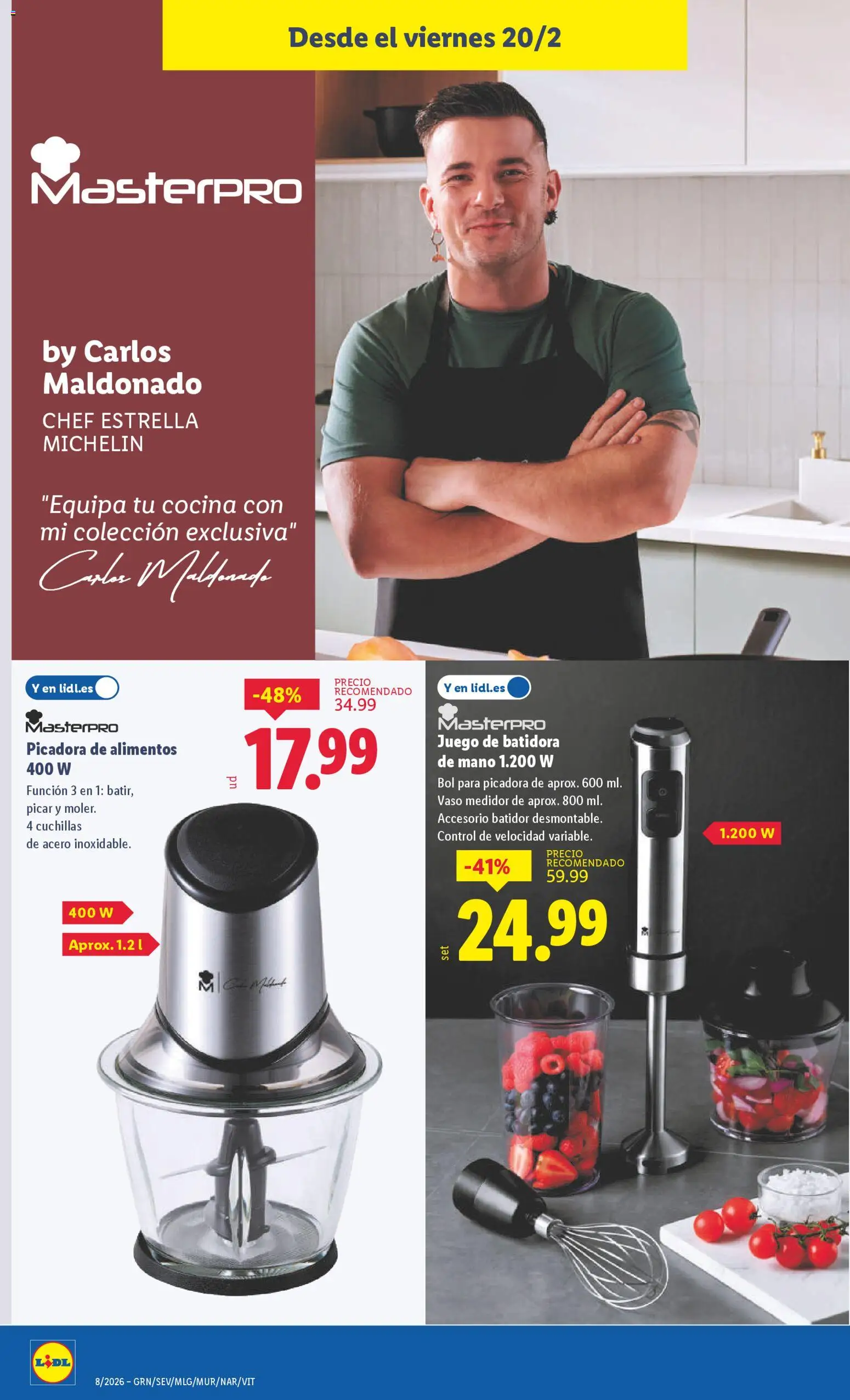 Lidl folleto de bazar │ válido desde el 16.02.2026 | Página: 16