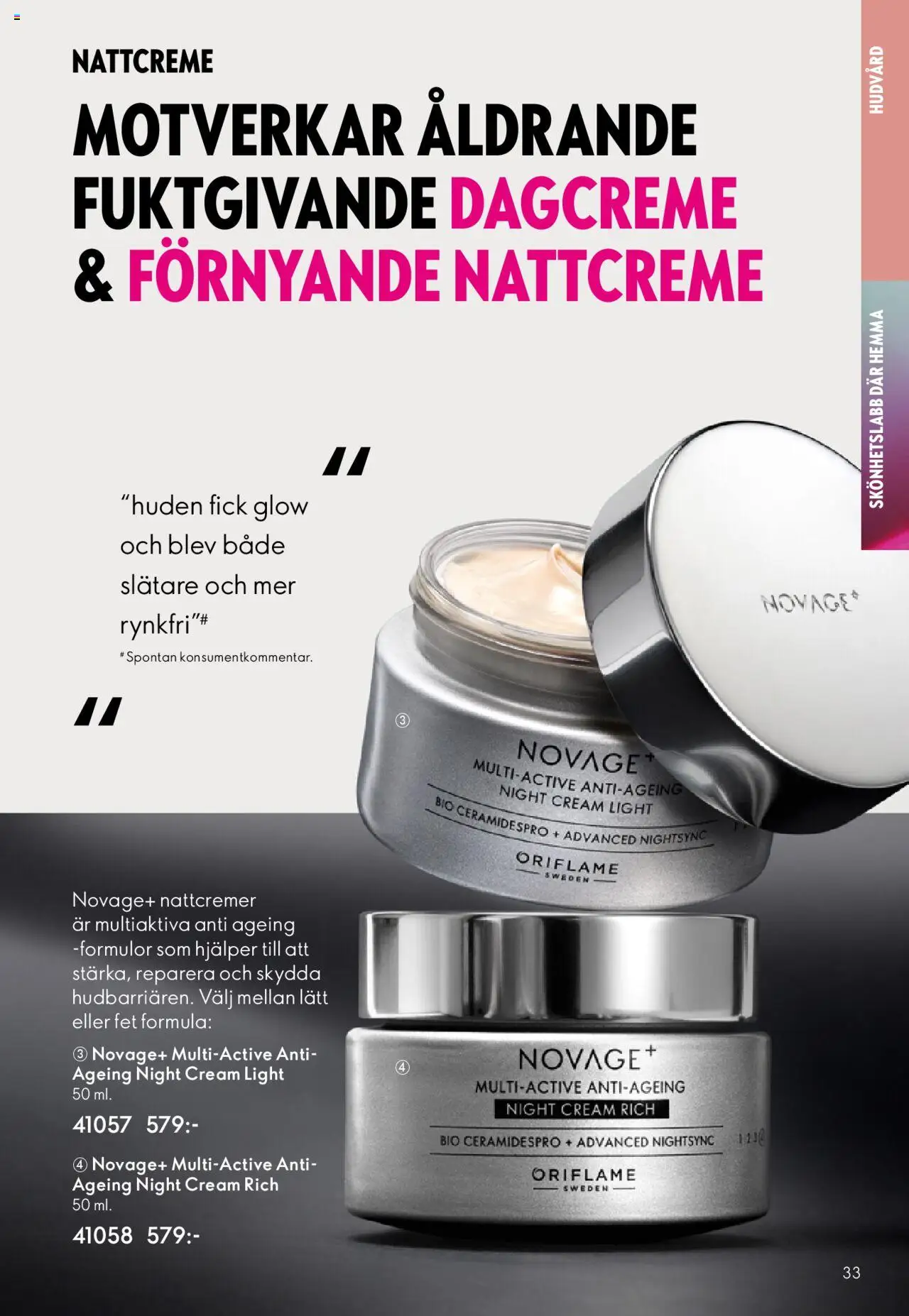 Oriflame reklamblad aktuell från 14.09.2025 | Sida: 33