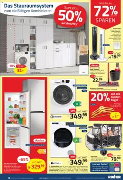 Roller Prospekt 	 - gültig ab dem 28.07.2025 | Seite: 13 | Produkte: Drehtürenschrank, Waschmaschine, Kleiderbügel, Turmventilator