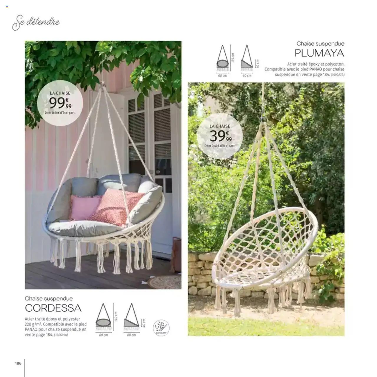  | Page: 186 | Produits: Chaise