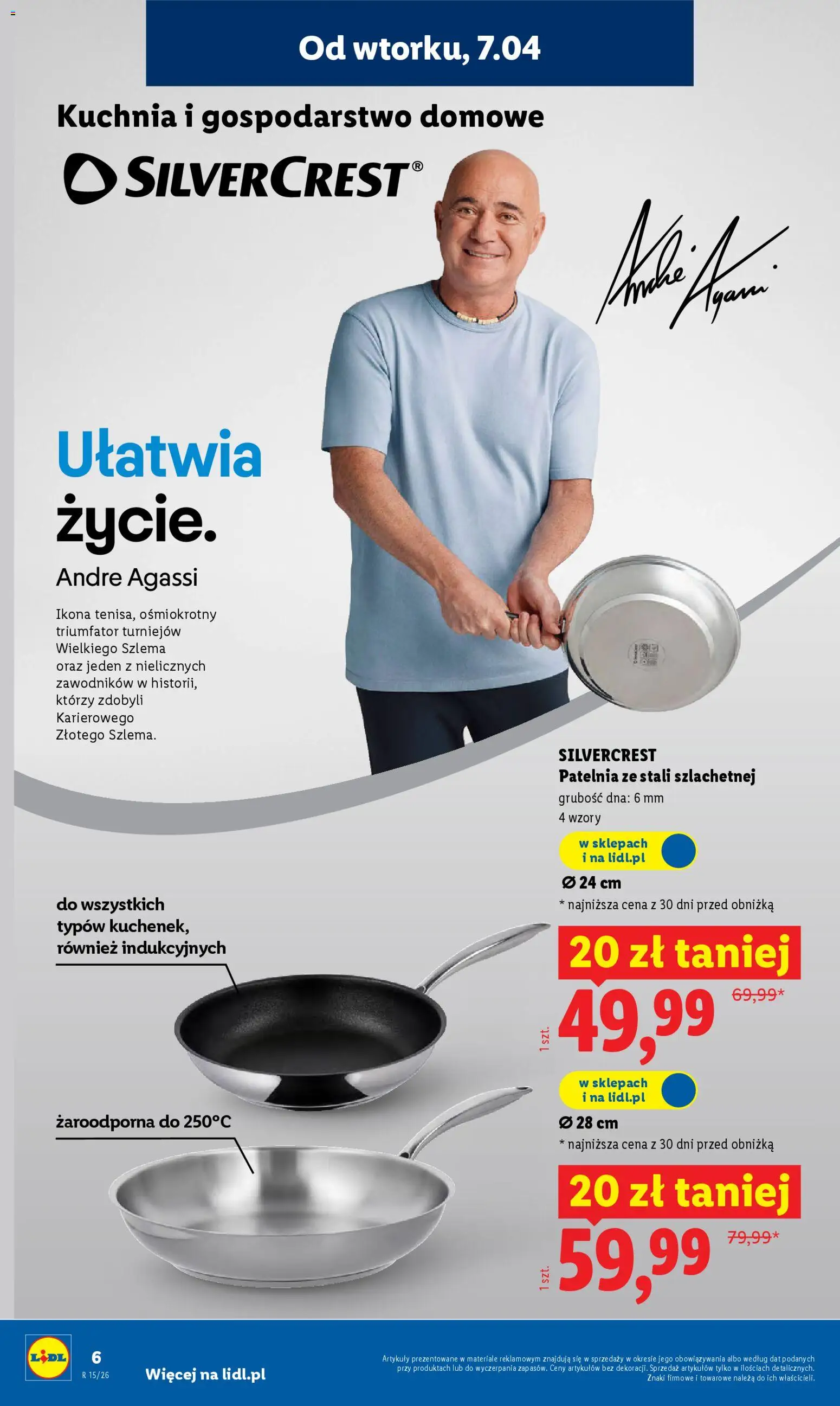 Lidl Katalog od 07.04.2026 | Strona: 8 | Produkty: Patelnia