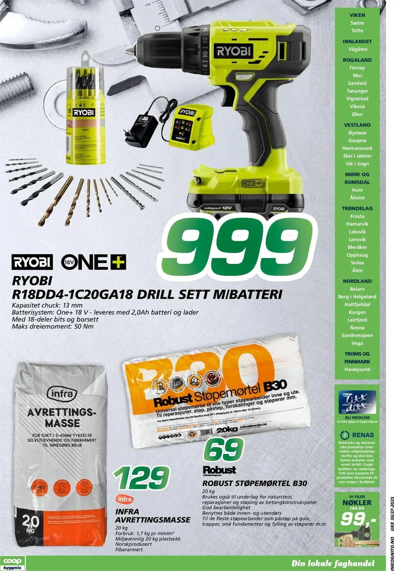  | Side: 8 | Produkter: Drill, Dartpilar, Batteri