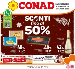 Anteprima del volantino Conad - Sconti fino al 50% valido a partire dal 02.12.2025