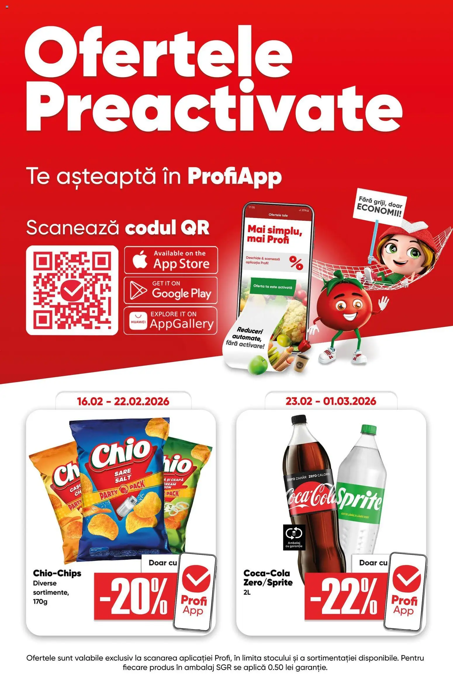 Noul catalog Profi – valabil de la 18.02.2026 | Pagină: 15 | Produse: Ceapă, Sare, Zahăr