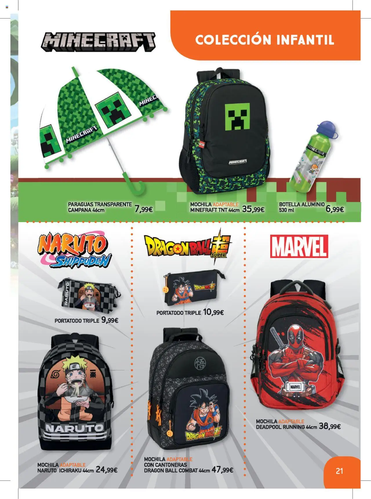 Toy Planet catálogo Vuelta al Cole │ válido desde el 06.08.2025 | Página: 21 | Productos: Mochila